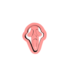 mask.png polymer clay cutter - halloween mask
