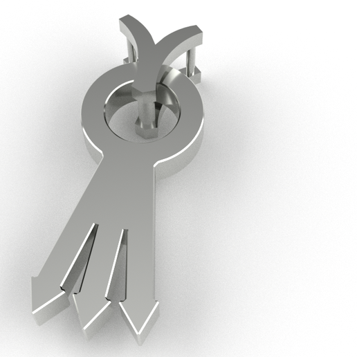 Silver Alchemy Symbol Pendant