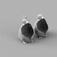 pinguinos.png suporte para ovos de seis unidades