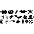 assembly1.png HALLOWEEN Art Wall - Set of 252 models
