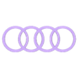 capot audi.stl AUDI LED