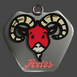 aries.jpg SIGNO ARIES - COLLAR - LLAVERO