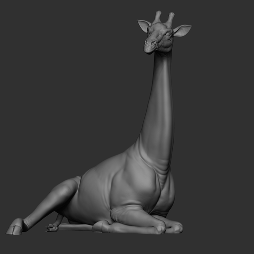 10.png Giraffe Pack Sculpture