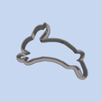 model-1.png Arctic Hare (2) COOKIE CUTTERS, MOLD FOR CHILDREN, BIRTHDAY PARTY