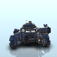6.png Sci-Fi tank with turret and quadri-trucks advanced system (14) - BattleTech MechWarrior Scifi Science fiction SF Warhordes Grimdark Confrontation