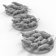 Rat-Swarm-Render-(8).jpg Free STL file Ravenous Rodent Swarms・Object to download and to 3D print