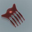female-braid-hair-comb-08-v12-02.png FRENCH PLEAT HAIR COMB Multi purpose Female Style Braiding Tool hair styling roller braid accessories for girl headdress weaving fbh-08C 3d print cnc