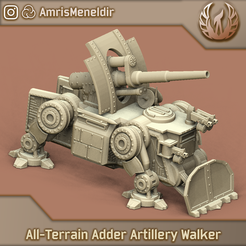 Basilisk-1.png STL file All-Terrain Adder Artillery Walker・3D printing model to download, AmrisMeneldir
