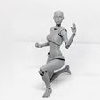 012.jpg Lady Figure the 3D printed female action figure