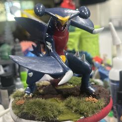 Garchomp pokemon 3D print model