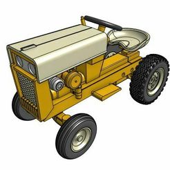 GT13.jpg GT13 Scale Garden Tractor Model
