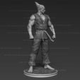 heihachi4.jpg Tekken Heihachi Mishima Fan Art Statue 3d Printable