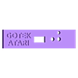Front panel.stl GOTEK Atari V2 - V3