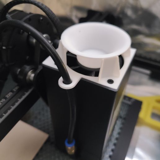 20W Laser Fan Cover 3D model