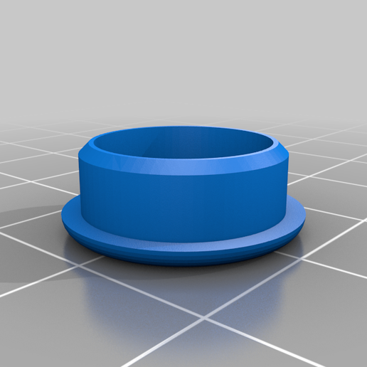 Estes_BNC-20AM_Nose_Cone_End_Cap_5mm_Hole.png Free STL file BNC-20AM Nose Cone (P/N 070226)・3D printing idea to download, JackHydrazine