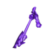 Wraithguard_run 01_axe03.stl Бесплатный STL файл Бегущий Рейф с топором・3D-печатный объект для загрузки