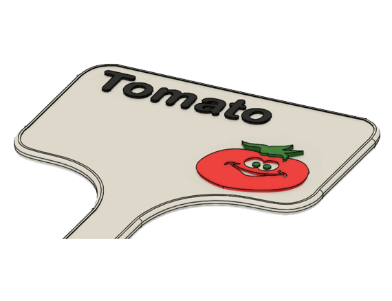 Tomate_US_2.png Archivo STL Signos de tomate / Etiquetas para el jardín・Plan imprimible en 3D para descargar, ludovic_gauthier