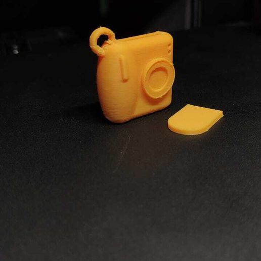 📷 mini camera keychain・Archivo STL para Impresión 3D・Cults