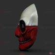 001g.jpg Wolf Mask - Payday 2 Mask - Halloween Cosplay Mask