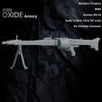 ba71ebec-814e-47bc-a119-ff1e0e28851f.jpg Armas de fogo em miniatura MG 42 alemã da Segunda Guerra Mundial