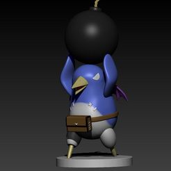 Bomb.jpg STL file Prinny Pack・Model to download and 3D print