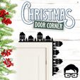 001a.jpg 🎅 Christmas door corners vol. 1 💸 Multipack of 10 models 💸 (santa, decoration, decorative, home, wall decoration, winter) - by AM-MEDIA