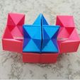 8bf001f5e1335256808f0c273555915e_preview_featured.jpg Twin Spiky Stellated Dodecahedron, Infinity Cube, Magic Cube, Flexible Cube, Folding Cube, Yoshimoto Cube for for Flexible Filament Printing