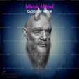 8.jpg Mimir Head From God of War - Fan Art 3D print model