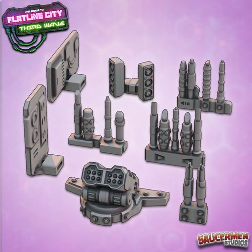 Flatline-City-Terrain-_OpenLock-Attachments-1.jpg Flatline City: Third Wave - OpenLock Attachments 1