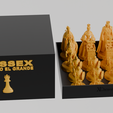 CAJA-WESSEX-ALFREDO-EL-GRANDE-AMARILLO-AMBAR-2.png ♟️Torre Historical Chess - Set Wessex