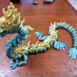 Flexi Print-in-Place Imperial Dragon with 3MF Included!
