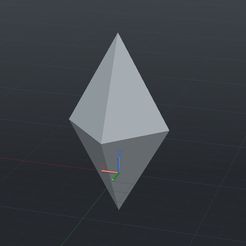 Octahedron-Cubic-crystal-2.jpg Free STL file Octahedron cubic chrystal 2・3D printing idea to download