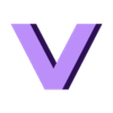 V.stl Letters and Numbers BATMAN FOREVER Letters and Numbers | Logo