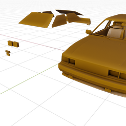 1.png Archivo STL Audi S1 quattro・Modelo para descargar y imprimir en 3D