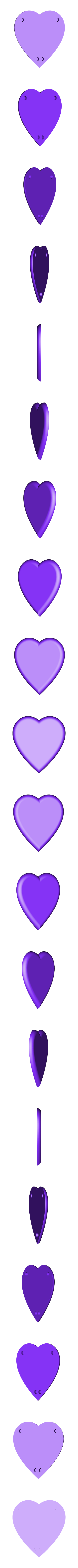 Front.stl Valentine Heart Message