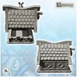 3.jpg Medieval store with front sign and exposed framework (7) - Medieval Fantasy Magic Feudal Old Archaic Saga 28mm 15mm