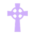 Celtic Cross New P2.stl Grande croix celtique avec effet phosphorescent
