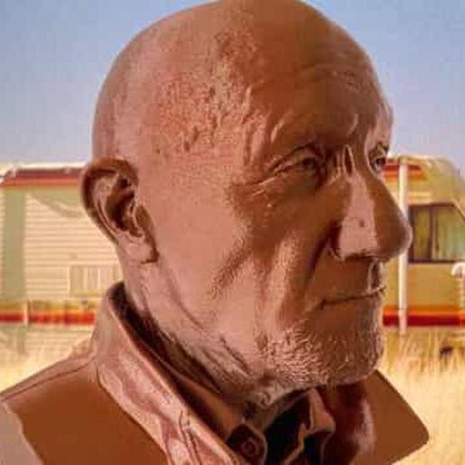 3d Printed Mike Ehrmantraut Jonathan Banks From Breaking Bad And Better Call Saul • Made With 8889