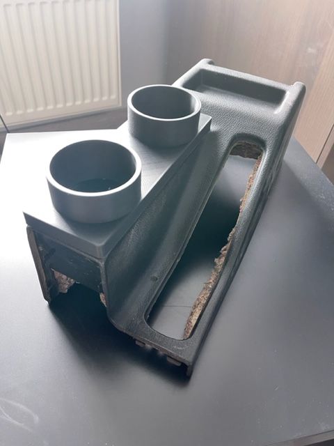 Double Porte-gobelet BMW E36 Imprimé 3D - Pour Console Centrale, Amovible, Fabrication Française