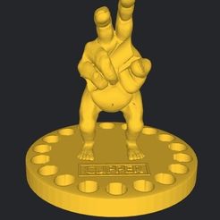 Captura-de-Pantalla-2023-08-13-a-las-21.26.59.jpg STL file CLIPPER LIGHTER DISPLAY STAND 20 PCS. GRINDERKING CLIPPER STAND 20 PCS. 150X150X160 MM EASY PRINT FDM SLA・3D printable model to download