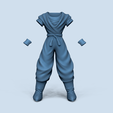 Main Render No Color 01.png Dragon Ball Goku - Outfit - Character Modeling