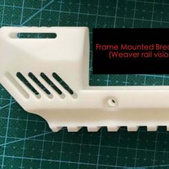 Frame-Mounted-Breacher-Weaver-rail-vision.jpg Free STL file QWK (QingWuKu) P99 Gel Pistol Tactical Parts [2 OF 2]・3D print design to download, SuperJ3Lam