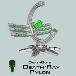 Pylon5.jpg Fichier 3D 6mm & 8mm DeathBot Death-Ray Pylon・Objet pour impression 3D à télécharger