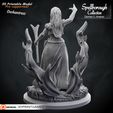 6.jpg Enchantress 3d printable character for board games and tabletop games