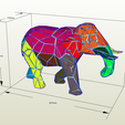 Screenshot-2023-07-14-222040.png Elephant Digital plan for DIY metal welding a low poly 3d model