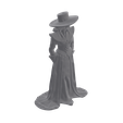 XCqtiZHQ.png Regal Figure – Flowing Gown with Gold Embroidery | Fantasy Queen | Tabletop RPG STL