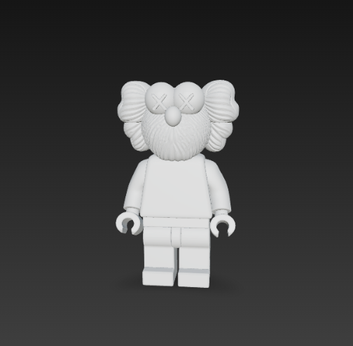 【★頑張れサラリーマン★】 kaws 140: KAWS (BRIAN DONNELLY), Passing Through (Black) < Urban