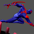 15.png SPIDERMAN 2099 POS ACROSS THE SPIDERVERSE MIGUEL OHARA 3d print