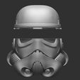 543534534.jpg Stormtrooper helmet life size scale from Rouge one 3D print model
