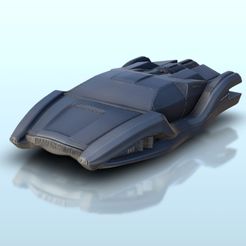 1.jpg STL file Luxurious SF flying car 16 - Car SF Science-Fiction Sci-Fi Necromunda・3D printable model to download